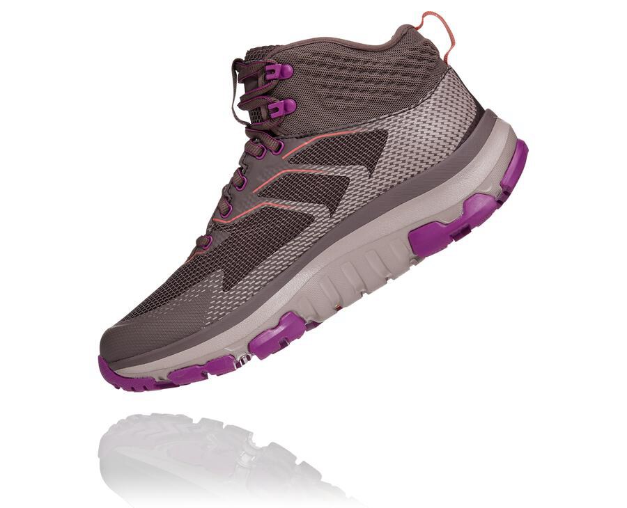 Hoka One One Yürüyüş Botları Kadın Mor - Toa Gore-Tex - NV4136820